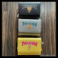 Thrasher 財布 スラッシャー ベルクロウォレット マグロゴ ブランドタグ 三つ折り財布 ワンポイント Thrasher 1061 Thrasher 1061 Renovatio 通販 Yahoo ショッピング