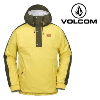 VOLCOM スノーボード ジャケット（色：イエロー系）｜ウエア