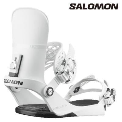 SALOMON スノーボード ビンディング（色：ホワイト系）｜スノーボード
