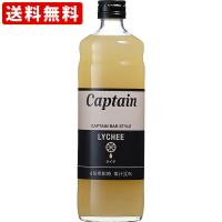 送料無料　キャプテン　ライチサワー　600ml　（単品/1本）（北海道・沖縄＋890円）　 中村商店 シロップ かき氷 カクテル | 世界のお酒　ニューヨーク