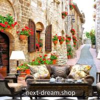 壁紙 絵 自然風景 緑 道 海外 野菜 花 1ピース 1m2 サイズカスタマイズ可能 部屋 ショップ 店舗 M M Next Dream Shop 通販 Yahoo ショッピング