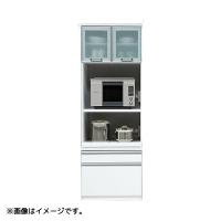 食器棚 (ルピナス60DB) 幅60cm 選べる3色カラー 収納棚 キッチン収納 