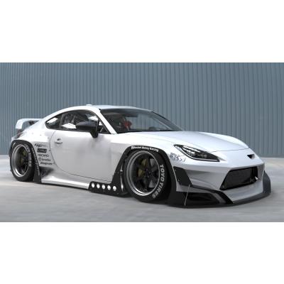TRA京都 GR86 ZN8 ver.1 フロントオーバーフェンダー ロケットバニー
