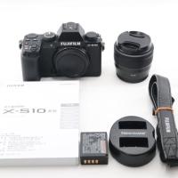 富士フイルム(FUJIFILM) ミラーレスデジタルカメラ X-S10 レンズキット(XC15-45) F X-S10LK-1545 ブラック | ネクストパーソン