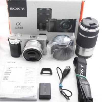 SONY α6000 ダブルズームレンズキットのおすすめ人気商品一覧 通販