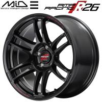 MID RMP RACING R26 ホイール1本 クリスタルブラック 8.5J-18inch 5H/PCD100 inset+45 | ネクスト2号店