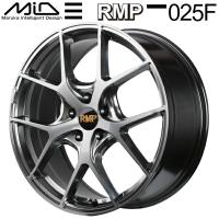 MID RMP 025F ホイール4本 ハイパーメタルコート/ブラッシュドフィニッシュ 7.0J-18インチ 5穴/PCD100 インセット+50 | ネクスト4号店