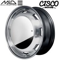 MID ガルシア CISCO MOON ホイール1本 メタリックグレーポリッシュ 4.5J-15inch 4H/100 inset+45 | ネクスト5号店