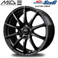 MID シュナイダー StaG ホイール4本 ストロングガンメタ 7.0J-17inch 5H/PCD114.3 inset+38 | ネクスト5号店