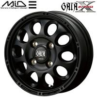 MID GAIA X ホイール1本 マットブラック 4.0J-12inch 4H/PCD100 inset+42 | ネクスト5号店