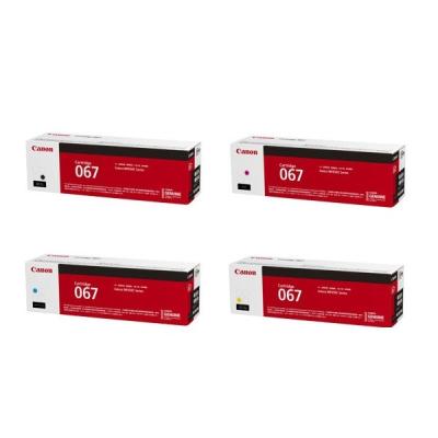 未使用 Canon 067 インクカートリッジ 3色セット ワンクリックまとめ買い】トナーカートリッジ 067Hシリーズ全4色