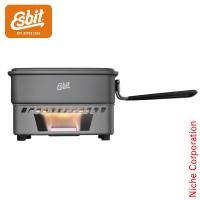 エスビット 1100mlクックセット ESCS1100HA 飯盒 はんごう クッカー 五徳 ごとく ソロキャンプ アウトドア 登山 トレッキング