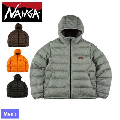 b（メンズダウンコート、ダウンジャケット）（色：シルバー系
