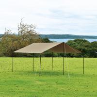 ユニフレーム REVOスクエアタープ 3x3 TC/TAN 682340 アウトドア タープ 日よけ キャンプ用品 タープ レクタタープ 難燃 | ニッチ・エクスプレス