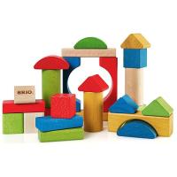 積み木 ブロック 木のおもちゃ　BRIO ブリオ　カラーつみき25ピース | ベビー&キッズ玩具 ニコリ