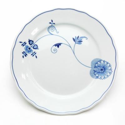 カールスバードのカレー皿 カールスバード ブルーオニオン カレー皿 23cm オーバルプレート