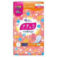 ナチュラ さら肌さらり よれスッキリ 吸水ナプキン 30cc 20.5cm 48枚 【大容量】 | nihonsuko