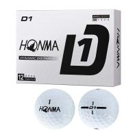 本間ゴルフ HONMA D1 ボール BT2401 ホワイト 1ダース 2024 | 二木ゴルフYahoo!ショッピング店