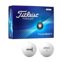 タイトリスト（Titleist） TOUR SOFT ボール ホワイト 1ダース 2024 | 二木ゴルフYahoo!ショッピング店