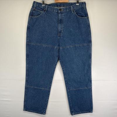 ディッキーズ ダブルニー（メンズジーンズ、デニム）（色：ブルー系