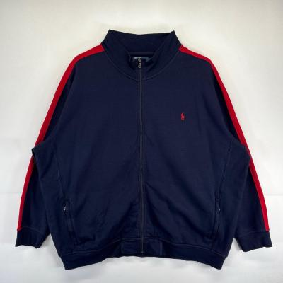 ポロ ラルフローレン トラックジャケット USA ネイビー 希少美品Ralph US古着】POLO RALPH LAUREN ポロラルフローレン メンズ トラック