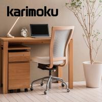 カリモク デスクチェア XT42モデル 平織布地 XT4201 XT4200 オフィスチェア ワークチェア karimoku 国産 和モダン | インテリアショップNIMUS