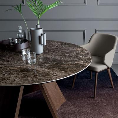 【美品】Calligaris（カリガリス） 伸縮式丸型ダイニングテーブル calligaris カリガリス オシャレ 丸ダイニングテーブル 組立設置 1年