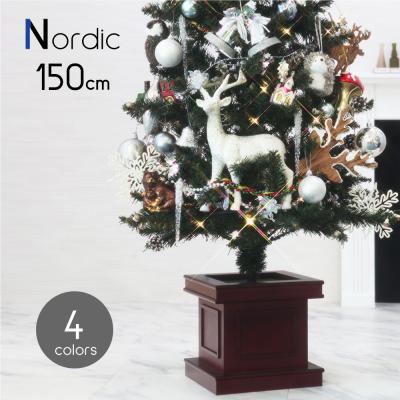 Noel クリスマス　ポットツリー 150cm オーナメント付き クリスマスツリー 150cm ポットのおすすめ人気商品一覧 通販 - Yahoo