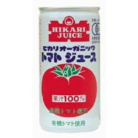 ヒカリ オーガニック トマトジュース（有塩）30缶 | 自然食品 人参