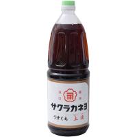 醤油 [吉村醸造サクラカネヨ] 上淡 1.8L | にじデパートYahoo!店
