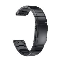 QuickFit 22mm ステンレス留め金製 バンドビジネス のあるストラップに適合するガーミン Fenix 8 / epix Pro 47mm, | NIRVANA shop