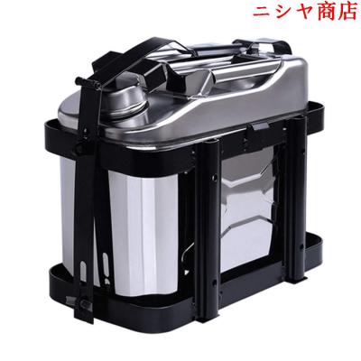 新品　アルミガソリン携行缶　1ℓ ホルダー付き　ボトルカバー 新品 アルミガソリン携行缶 1ℓ ホルダー付き ボトルカバー