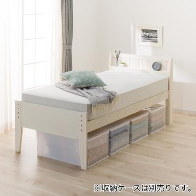 ニトリ ベッド（色：ホワイト系）｜ベッド、マットレス｜家具