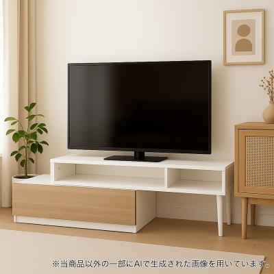 ニトリホワイトテレビ台 ローボード100 ニトリ ローボード(GA101 EX100 WW) テレビ台 TV台 TVボード