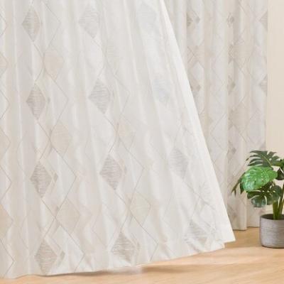 ニトリ Yahoo!店 - ドレープカーテン（グレー・ブラック）｜Yahoo