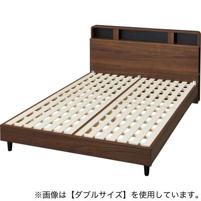 美品 ニトリ すのこ ローベットフレーム(Q)クイーン ミドルブラウン ニトリ ベッド クイーン すのこベッドフレーム(ロデリック-S/LBR