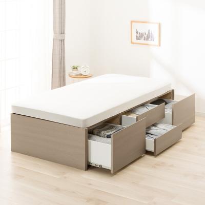 「最終金額」3／31まで　大容量収納　シングルヘッド マットレスのセット　ニトリ 最終金額」3／31まで 大容量収納 シングルヘッド マットレスのセット