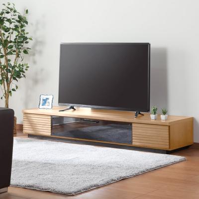 ニトリ テレビ台、ローボード（特徴：ガラス扉（すりガラス