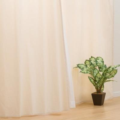ニトリ　オーダー　レースカーテン　イメジオル　幅210×丈180　2枚 消臭オーダーレース OL013CC 1.5倍ヒダ(幅-100/丈-140cm) | ニトリ