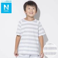 キッズ用ひんやりルームウェア ワンピース コットン シマ140 ニトリ 玄関先迄納品 1年保証 ニトリ Yahoo 店 通販 Yahoo ショッピング