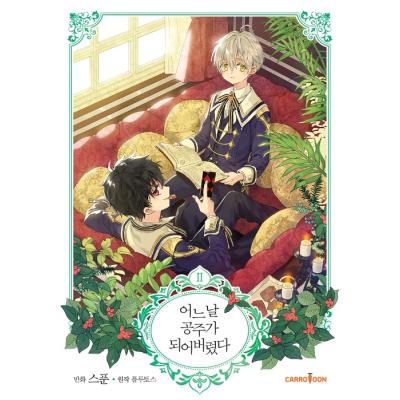 ☆韓国語 まんが 『ある日お姫様になってしまった2 ボックス限定版