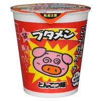 公式おやつカンパニー ブタメンとんこつ味 35g×15個ミニカップ ラーメン 大人買い 即席 夜食 駄菓子 こってりスープ | NN-Style