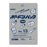 FG規格袋(ボードンパック)プラマーク付  ４孔No.13　0.02mmx26cmx38cm100枚 | 日本農業システム