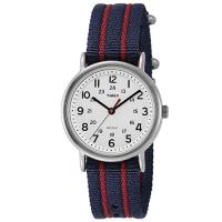 [TIMEX] 腕時計 ウィークエンダー ホワイト 文字盤 真鍮 ミネラルガラス クォーツ 38MM America アメリカ Watch T2N747 ブルー | NO.9 STORE Yahoo!店