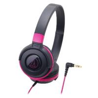 audio-technica STREET MONITORING ポータブルオンイヤーヘッドホン ブラックピンク ATH-S100 BPK | IMPORT NOBUストア