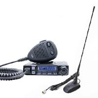 Radio CB PNI 7120 ASQ, RF Gain, 4W, 12V and CB PNI Extra 48 Antenna with Magnet Included, 45cm, SWR 1.0 | IMPORT NOBUストア