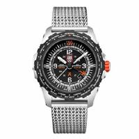 Luminox Bear Grylls GMT XB.3762 45mm ブラックダイヤル メッシュスチール スイス製 腕時計 | IMPORT NOBUストア