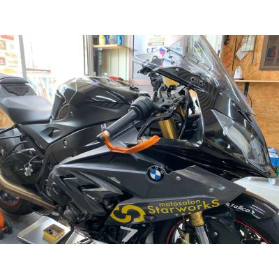 本まとめ売り S1000RR 15-18 0D10/0D50/0E31 レバーガード Φ12.5-14 黒