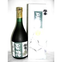 梅香 百年梅酒 720ml 14度 [明利酒類 茨城県 梅酒 甲類焼酎ベース ブランデーブレンド] | 愛媛の酒屋　のま酒店