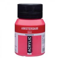 AMSTERDAM　アムステルダム　アクリリックカラー500ml　パーマネントレッドパープル348 407404　送料無料　　送料無料 メーカー直送 期日指定・ギフト包装・注文 | 飲むバラ水NOMUBARAの店